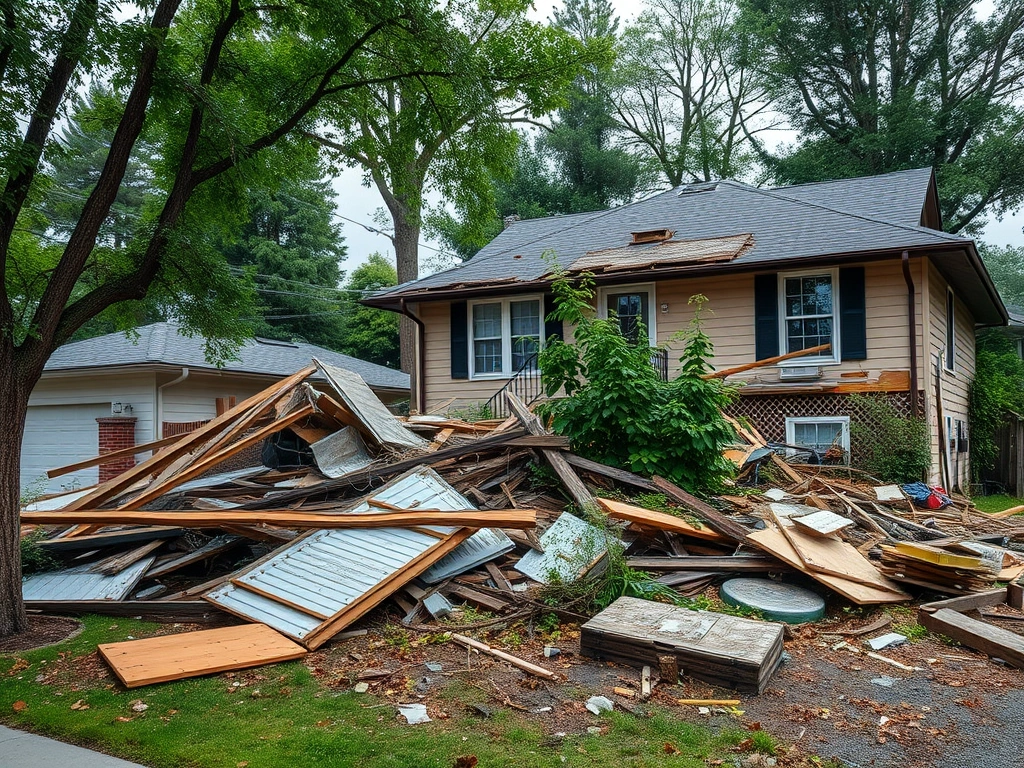 Storm Natural Disaster Damage