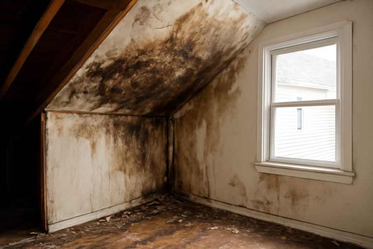 Attic Water Removal