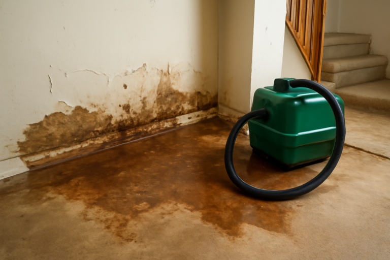 Basement Water Extraction