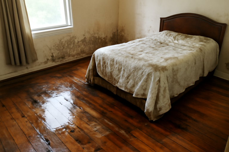 Bedroom Water Removal