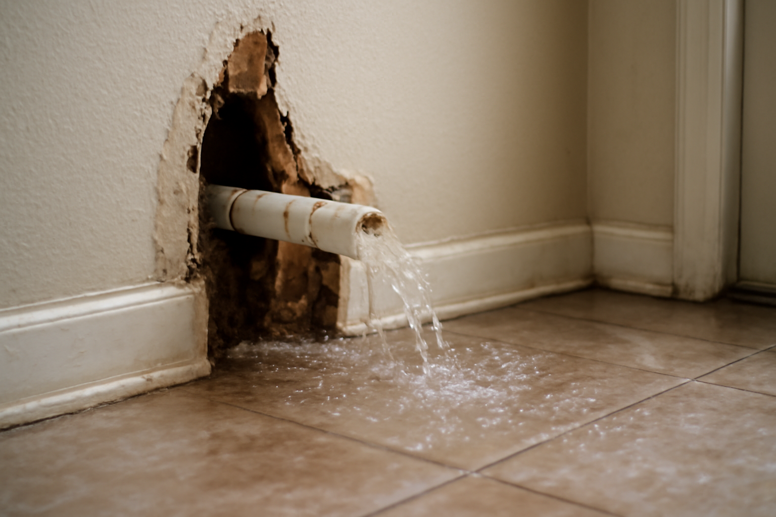 Broken Pipe Water Removal in North Hills, NY