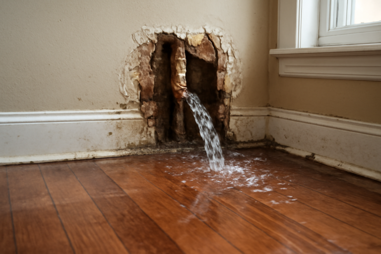 Burst Pipe Water Removal