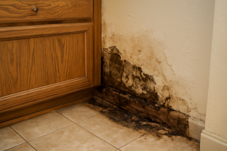 Cabinet Water Damage Repair