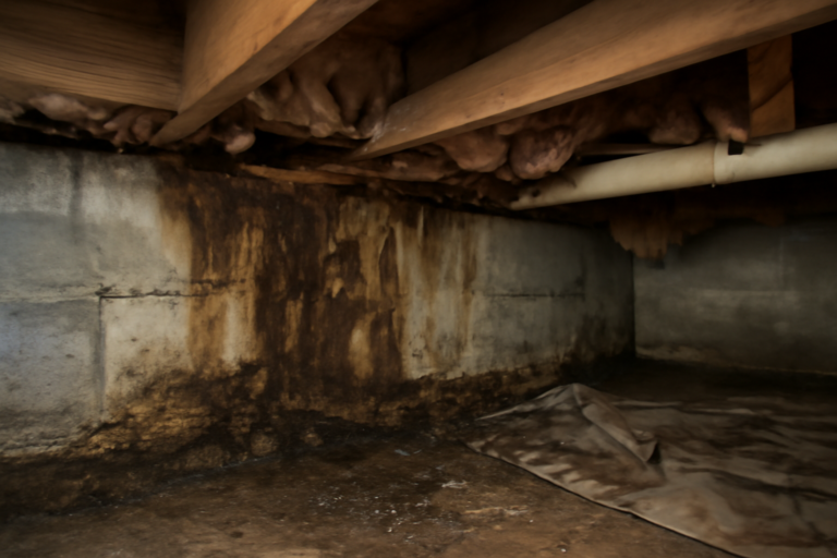 Crawl Space Water Damage Repair