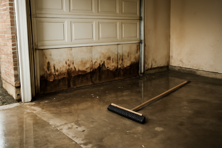 Garage Water Damage Cleanup
