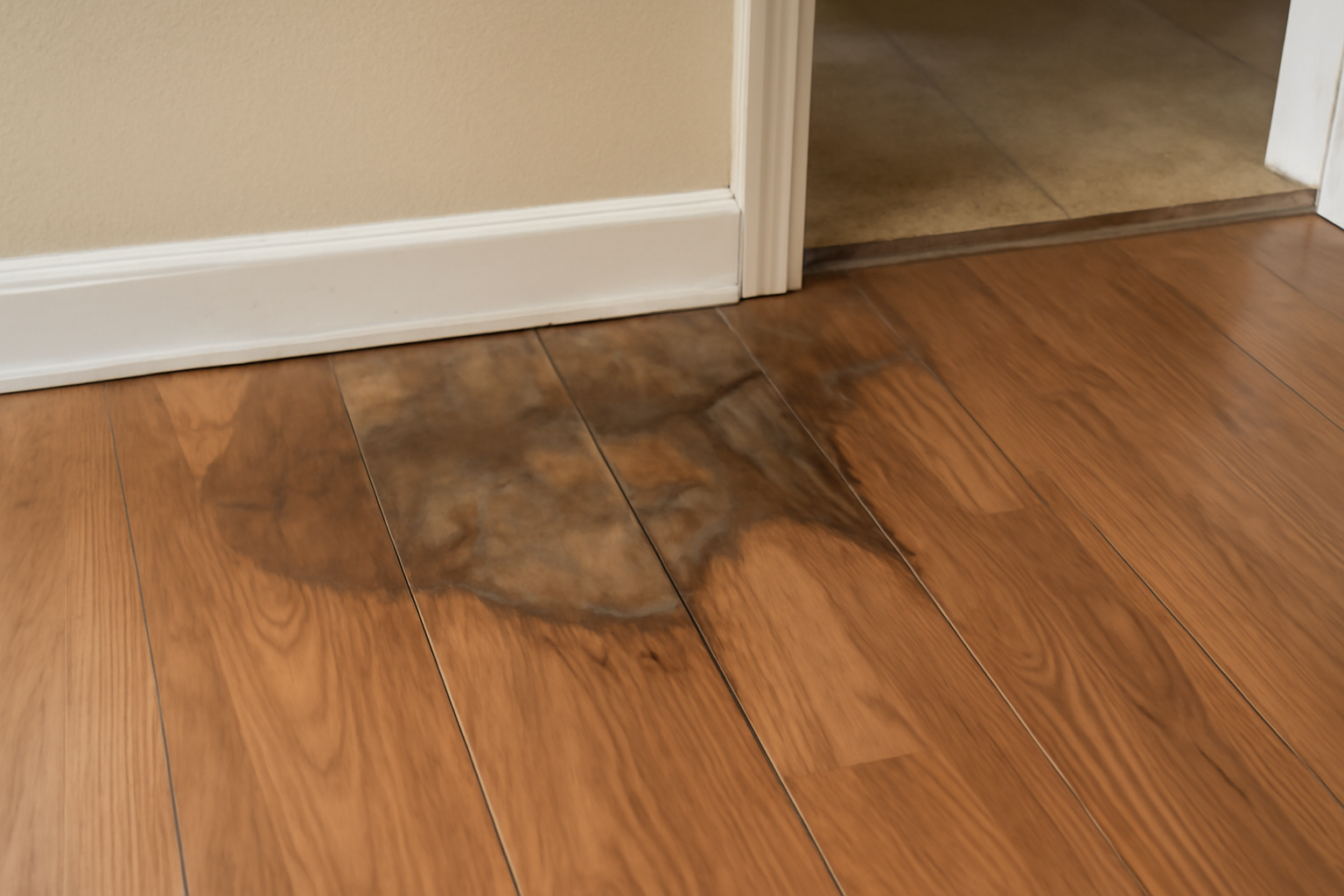 Laminate Floor Water Damage Restoration in Hewlett, NY