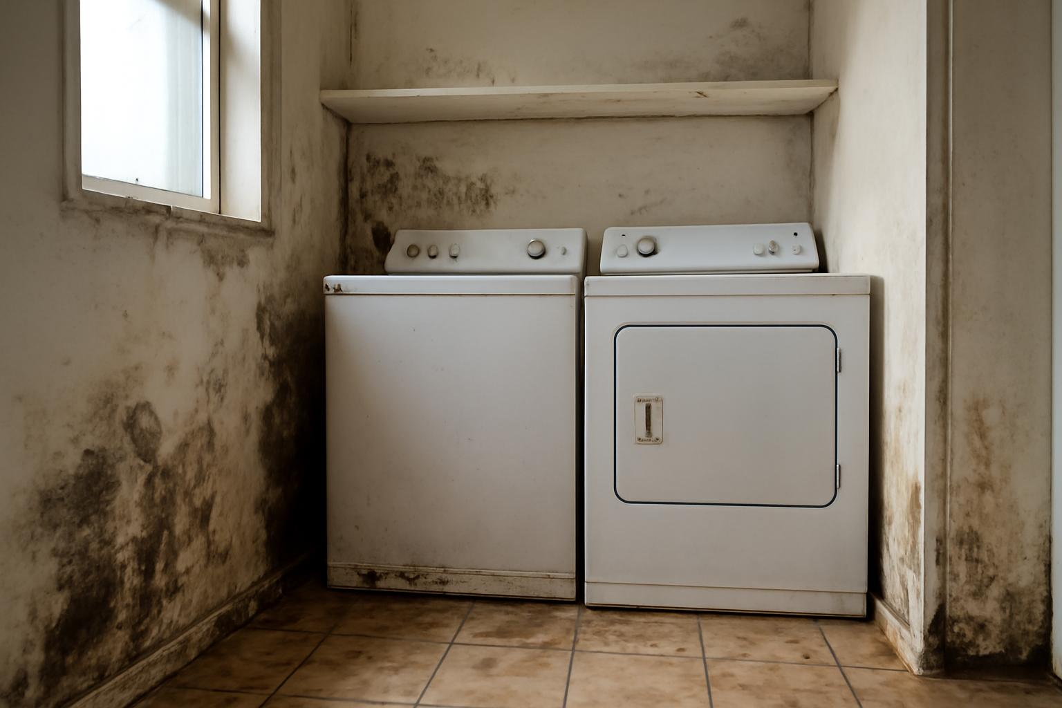Laundry Room Water Damage Restoration in Miller Place, NY