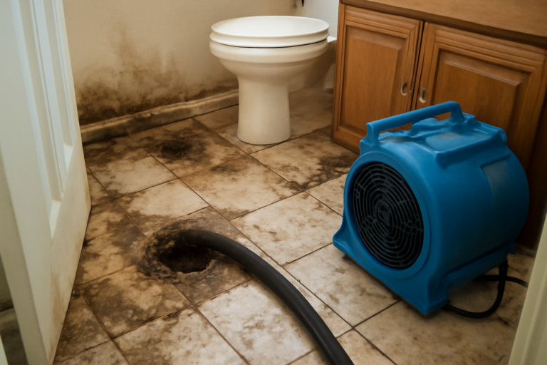 Sewage Cleanup & Disinfection