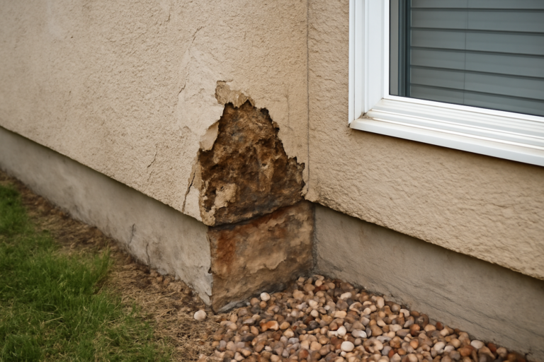 Stucco Water Damage Repair