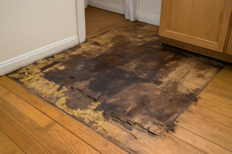 Subfloor Water Damage Repair