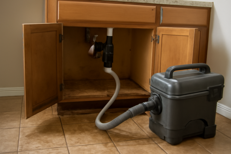 Under Sink Water Extraction